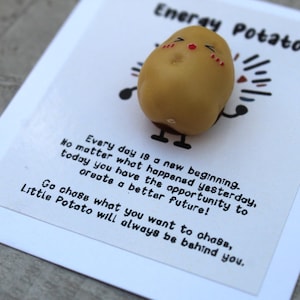 Patata energética: símbolo del amor de la patata, regalo del día de San Valentín, un recuerdo sincero, un recuerdo, un afecto preciado, un regalo de amor infinito.