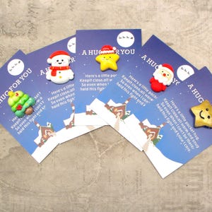 Pocket Hug Weihnachten - Weihnachtsumarmung, Liebeszeichen, Ein herzliches Andenken, Erinnerung, geschätzte Zuneigung, ein Geschenk endloser Liebe.