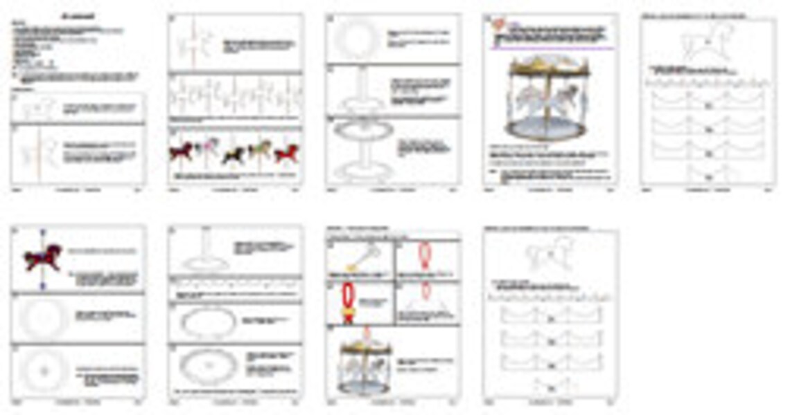 Vintage Carousel Tutorial - Etsy
