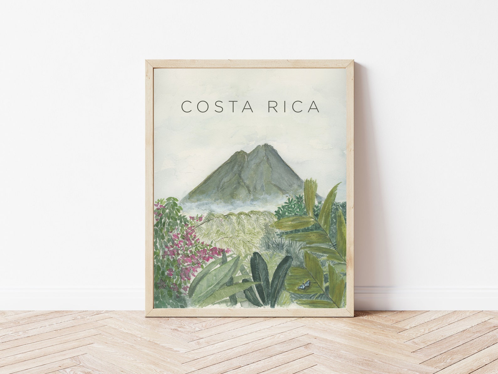 Costa Rica Art Print Costa Rican Wall Art and Home Decor Etsy