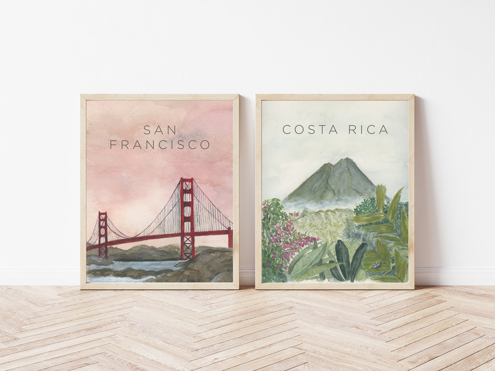 Costa Rica Art Print Costa Rican Wall Art and Home Decor Etsy