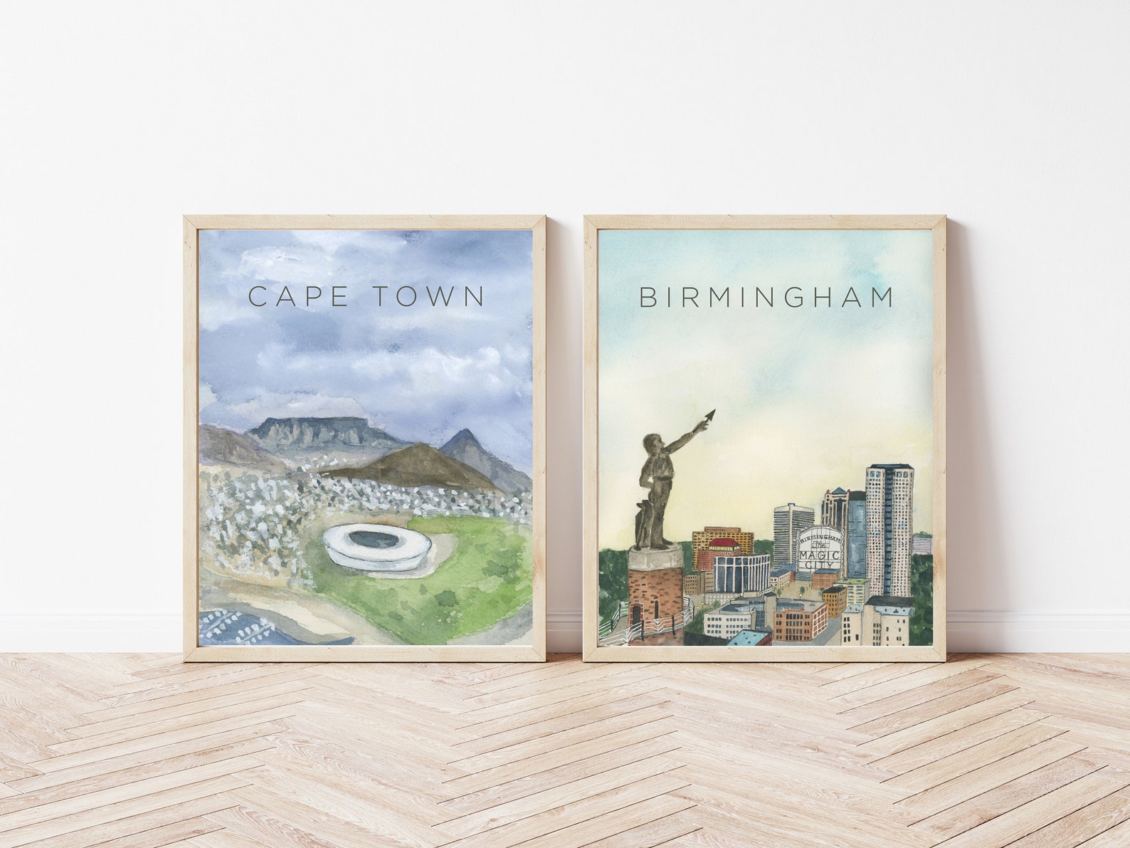 Cape Town, South Africa Art Print, Capetown South African Wall Art