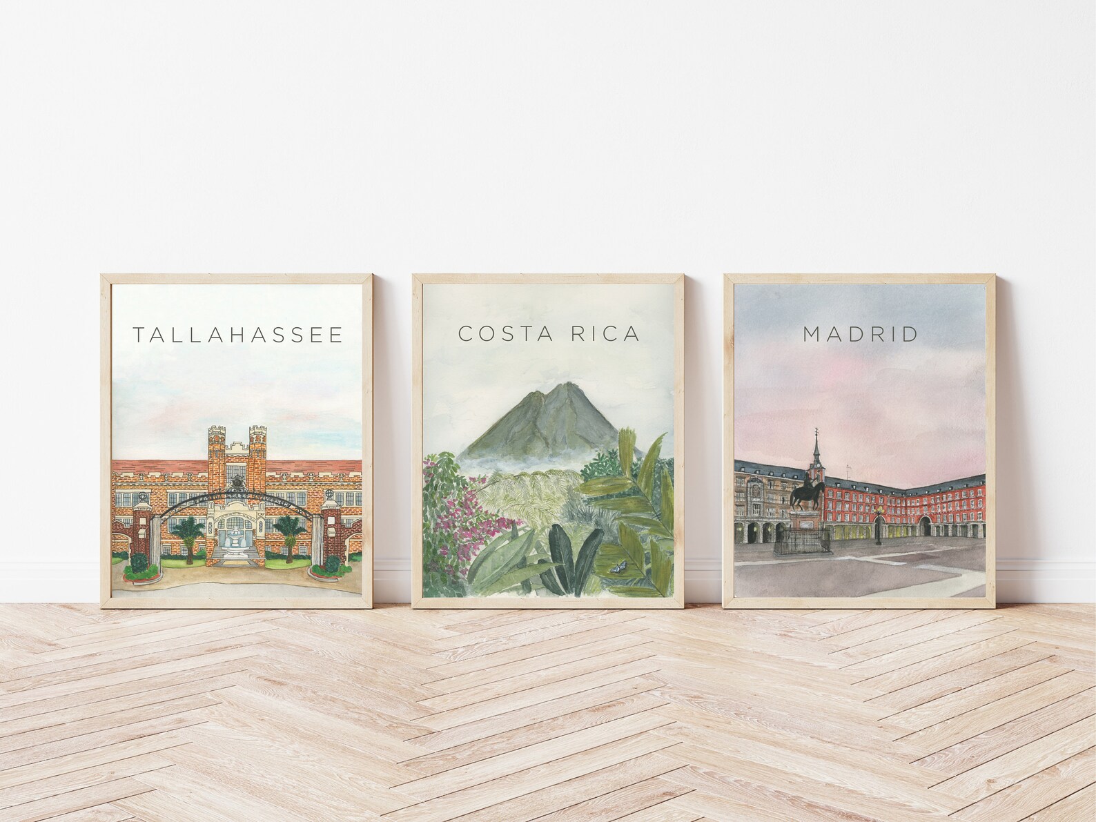 Costa Rica Art Print Costa Rican Wall Art and Home Decor Etsy