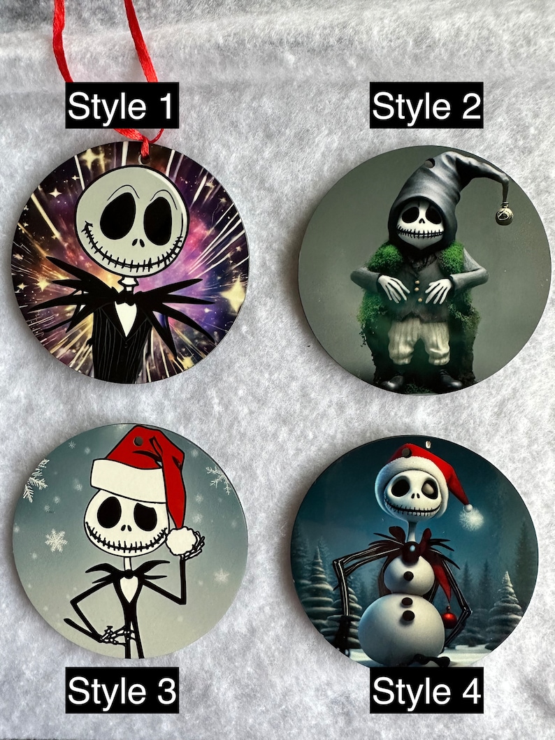 Nightmare Before Christmas Ornaments Etsy