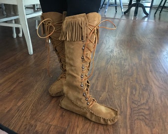 indian moccasin boots for sale