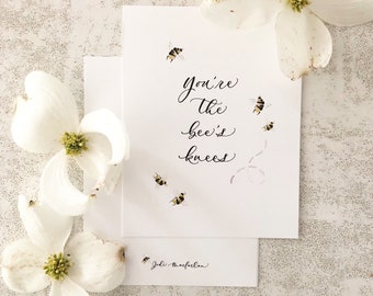 Greeting Card — You’re the Bee’s Knees