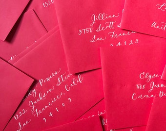 Custom Calligraphy — Envelope Addressing