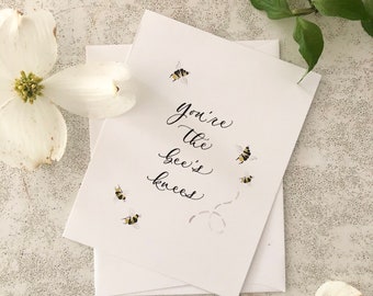 You’re the Bee’s Knees (set of 4)