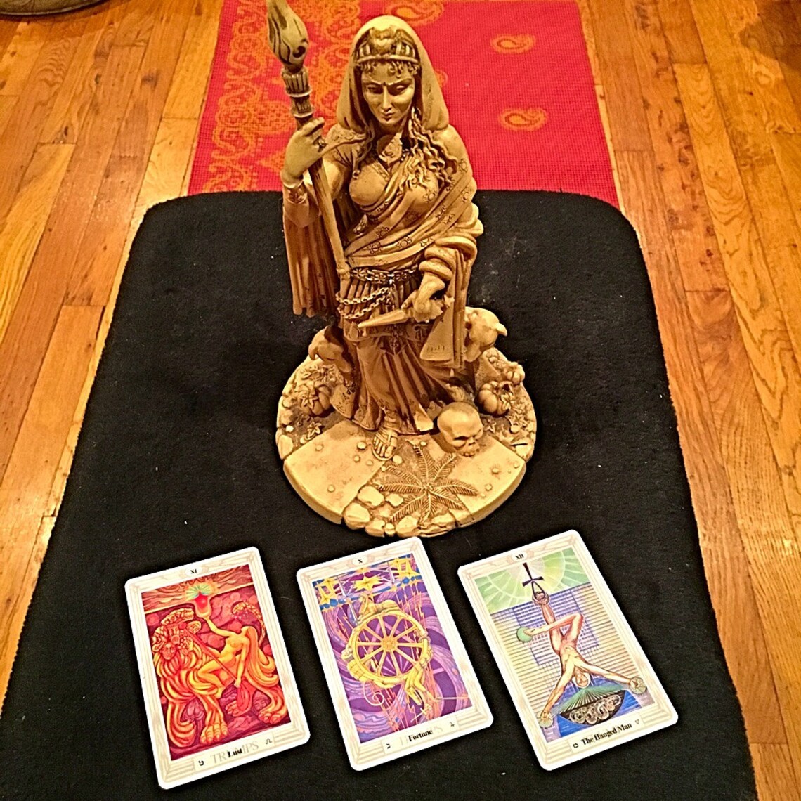 Hecate Tarot Reading Aleister Crowley Thoth Cards The Etsy