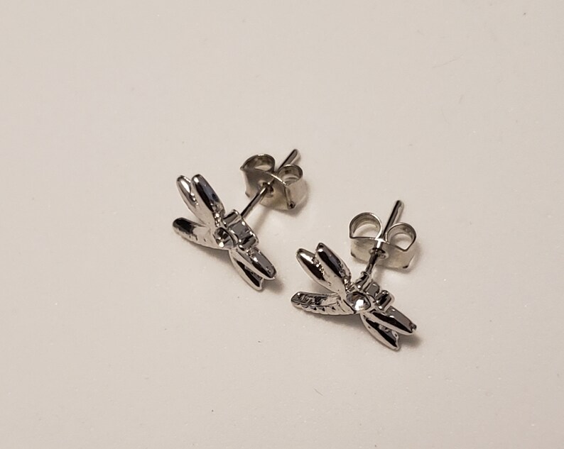 Silver Tone Knob Earrings One of Each Avail