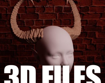 FROSTBYTE | ARCHIVOS 3D - Colección Nightforge | Cuernos de Tiefling