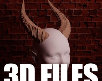 ASHFANG | ARCHIVOS 3D - Colección El Abismo de Faerûn | Cuernos de Tiefling