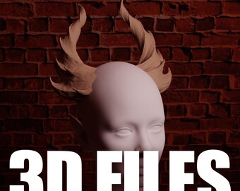 DREADFORGE | ARCHIVOS 3D - Colección Nightforge | Cuernos de Tiefling