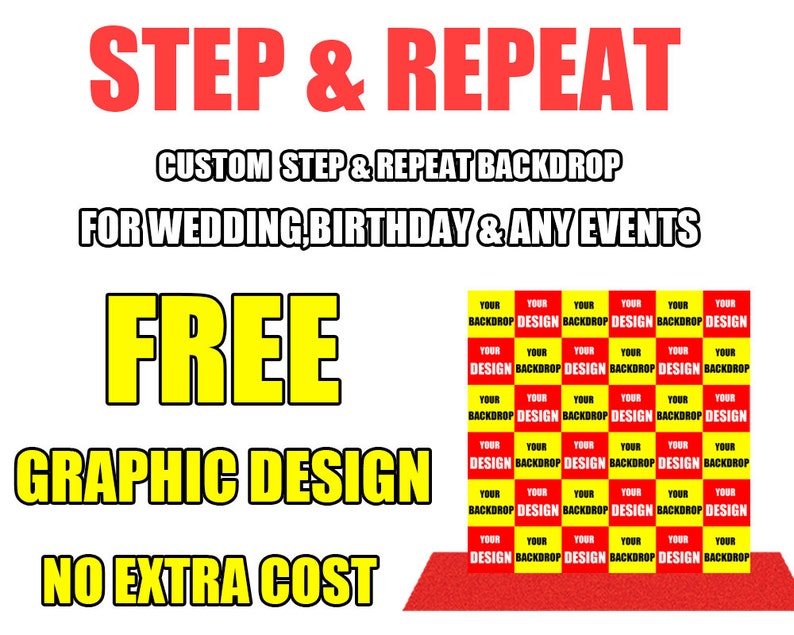 Event Backdrop, Birthday Backdrop Step and Repeat Backdrop,Wedding backdrop Sweet 16 Photo Booth Backdrop -Wedding Photo Booth Backdrop