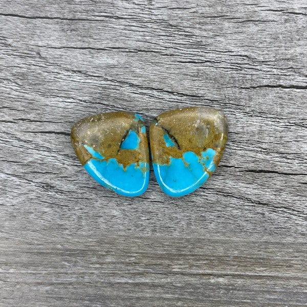 Royston Turquoise {RN502} Stabilized Cabochon | Gemstone | Cab | Polished Stone