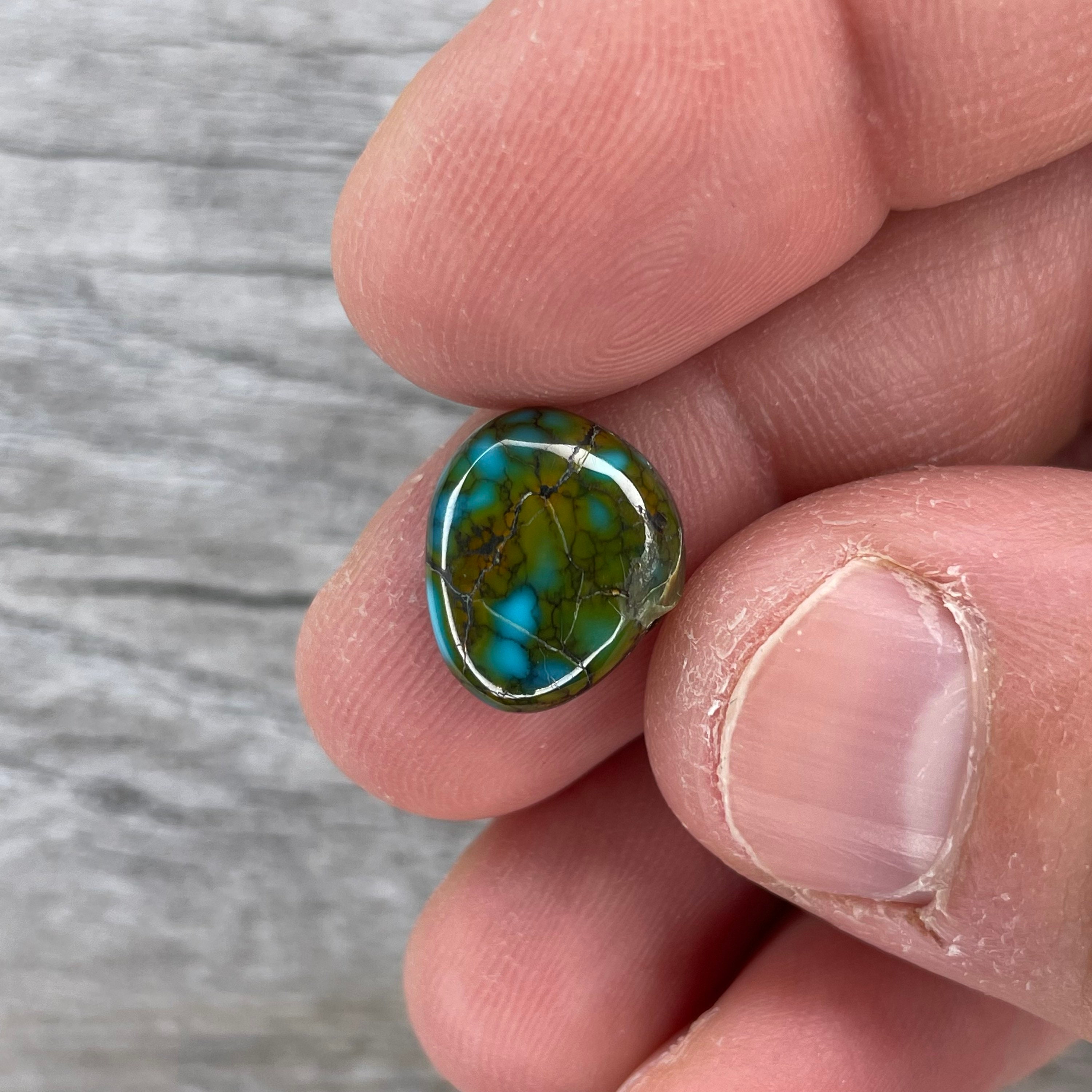 Blue Moon Turquoise {BM484} Cabochon | Gemstone | Cab | Polished