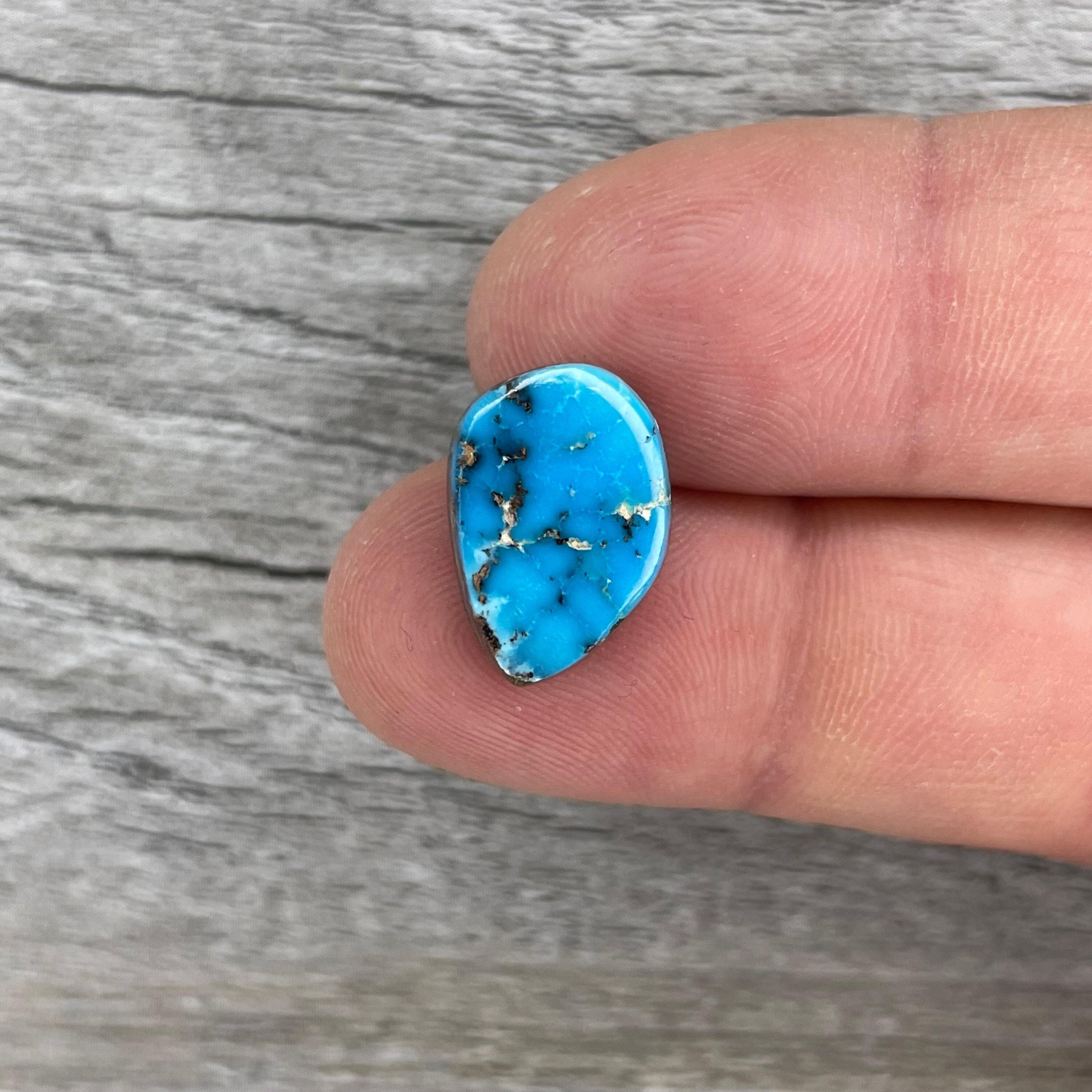 各種パーツ Natural Gem Candelaria Turquoise Cab Candelaria Turquoise {C121} Cabochon | Gemstone | Cab | Polished