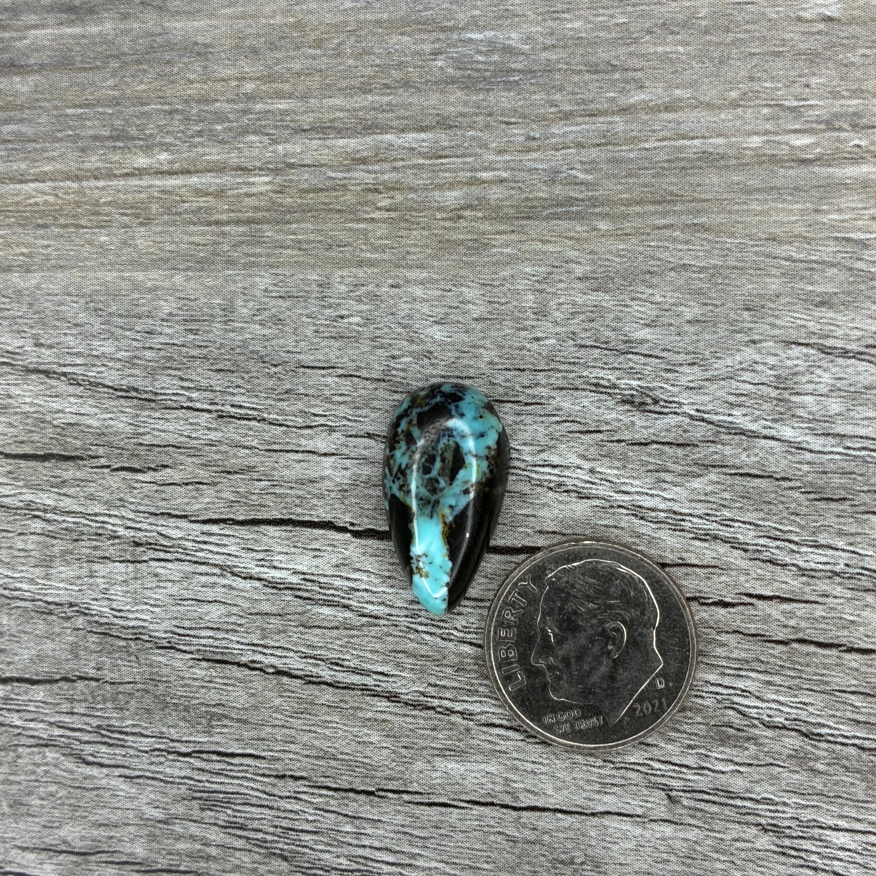 ✨ブルームーンストーン✨ Blue Moon Turquoise {BM1327} Stabilized Cabochon | Gemstone | Cab