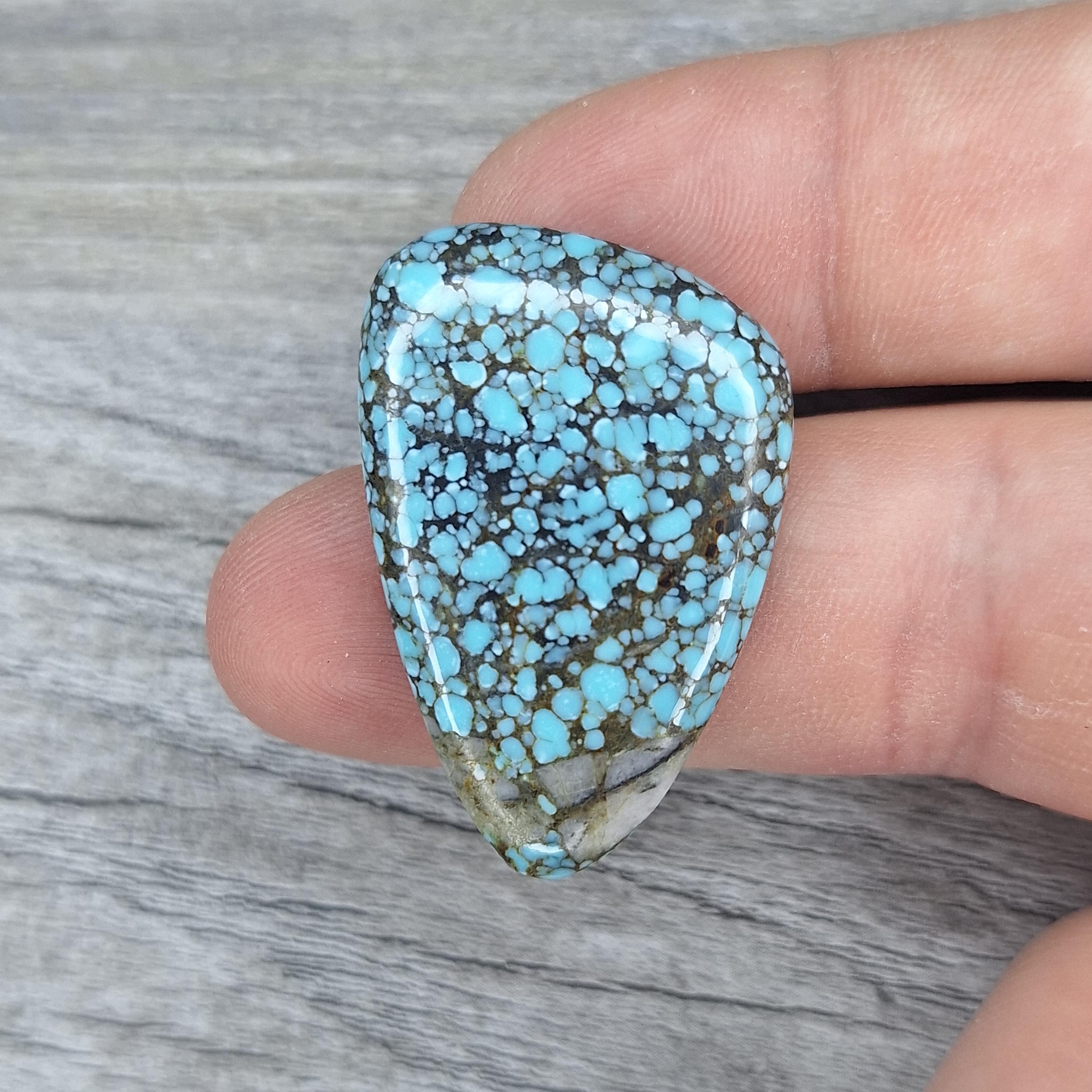 Blue Moon Turquoise {BM952} Stabilized Cabochon | Gemstone | Cab