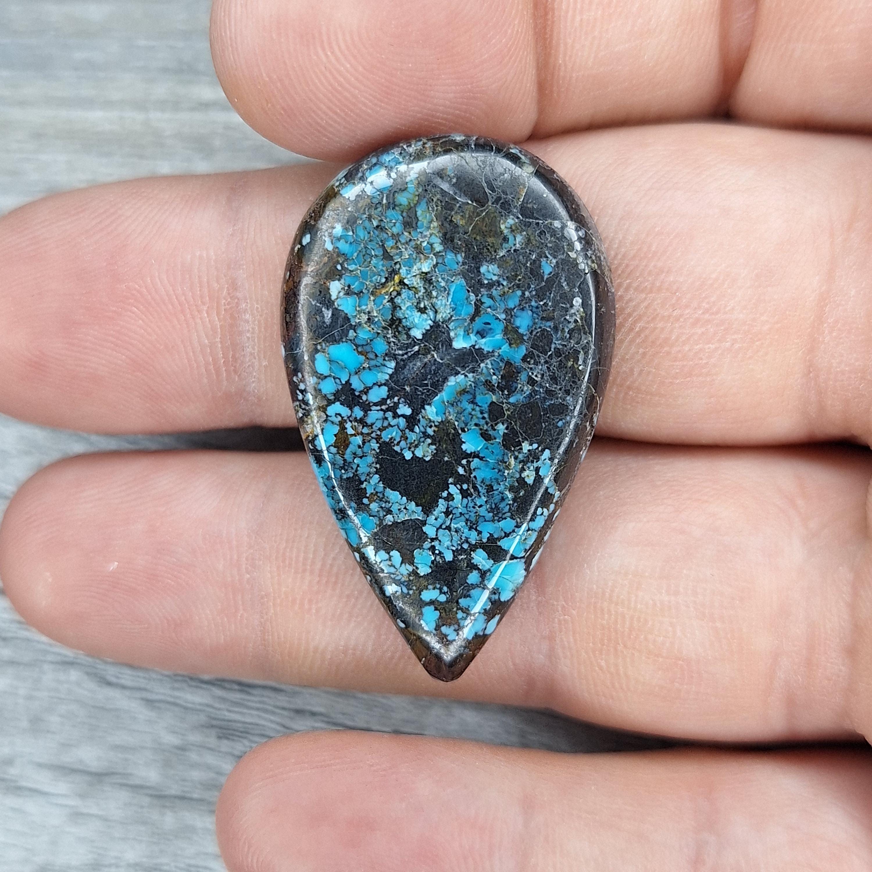 Blue Moon Turquoise {BM898} Stabilized Cabochon | Gemstone | Cab