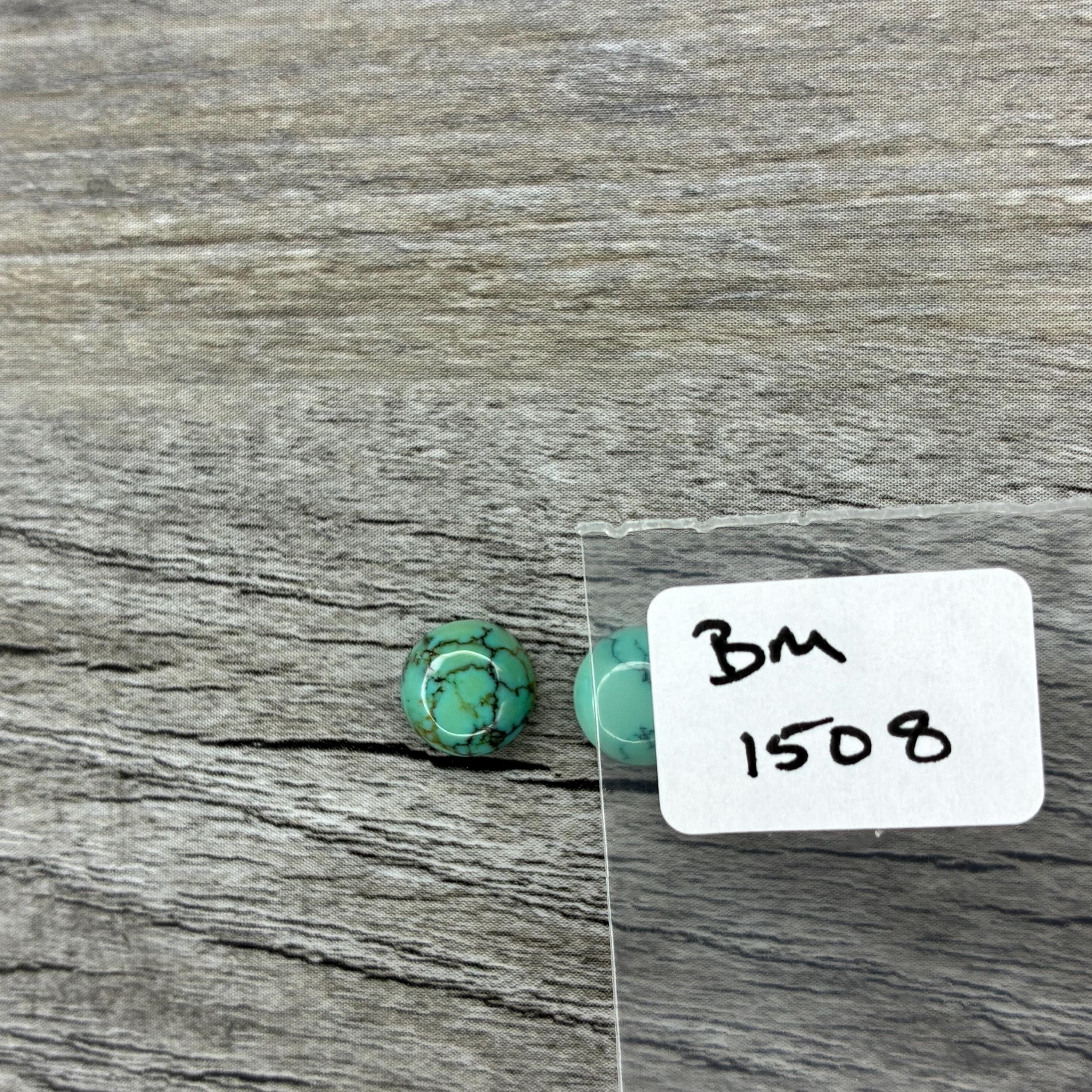 Blue Moon Turquoise {BM1508} Stabilized Calibrated Cabochon