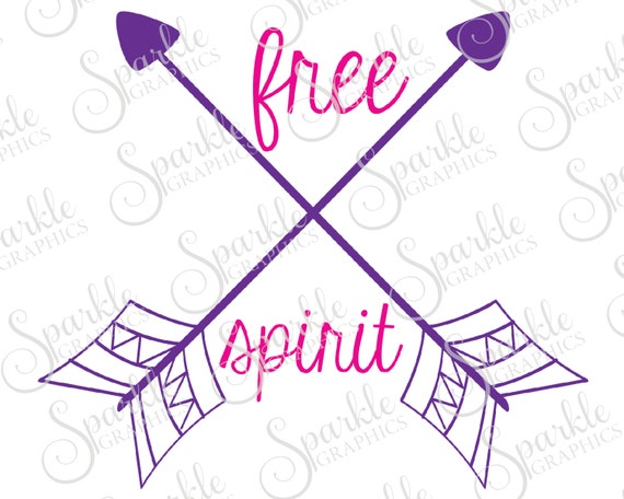 Download Free Free Spirit Cut File Woodland Aztec Arrows Boho Spirit Feather Etsy SVG Cut Files