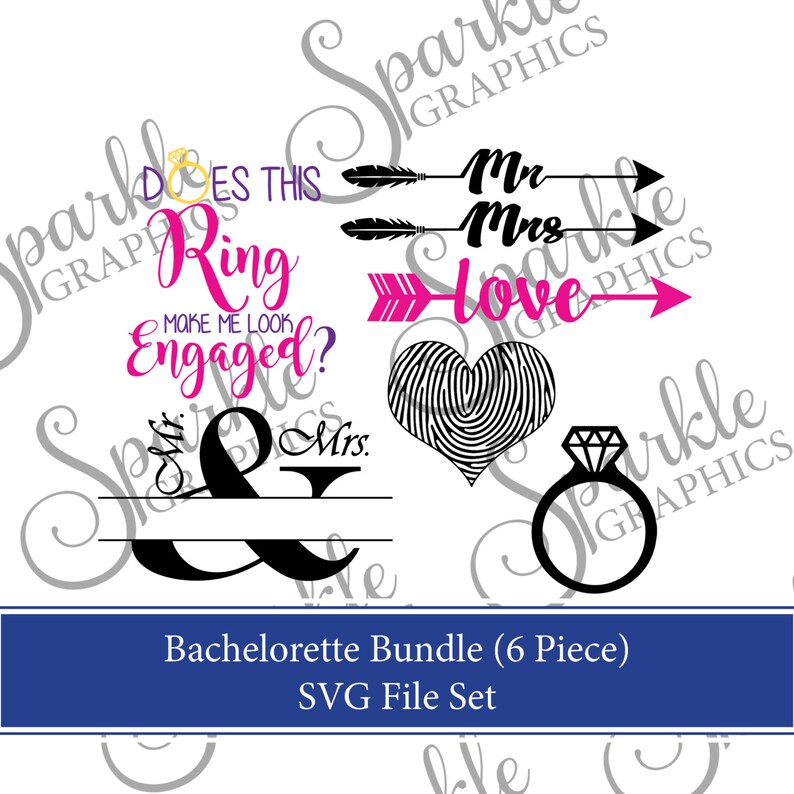 Download SALE Bachelorette SVG Bundle Set Does This Ring Make Me Look | Etsy