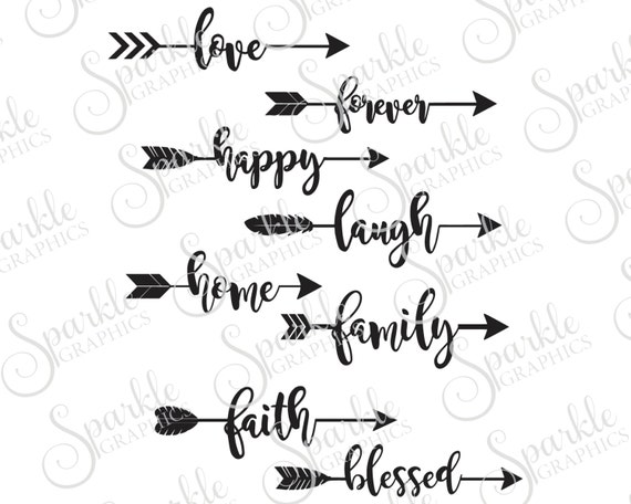 Download Word Arrow Svg Set