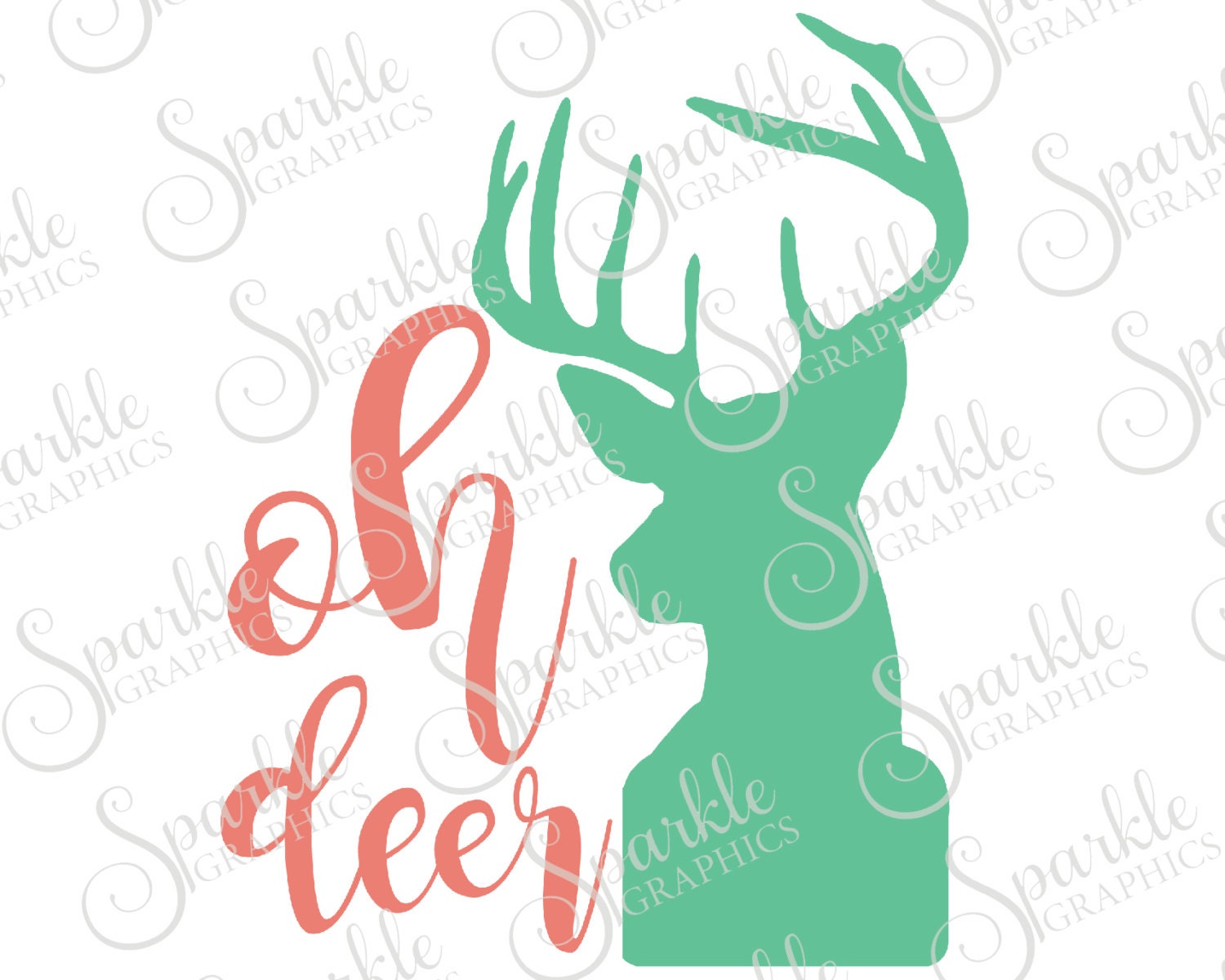 Download Oh Deer Cut File Deer Woodland Antlers Hunting Cute Kids ...