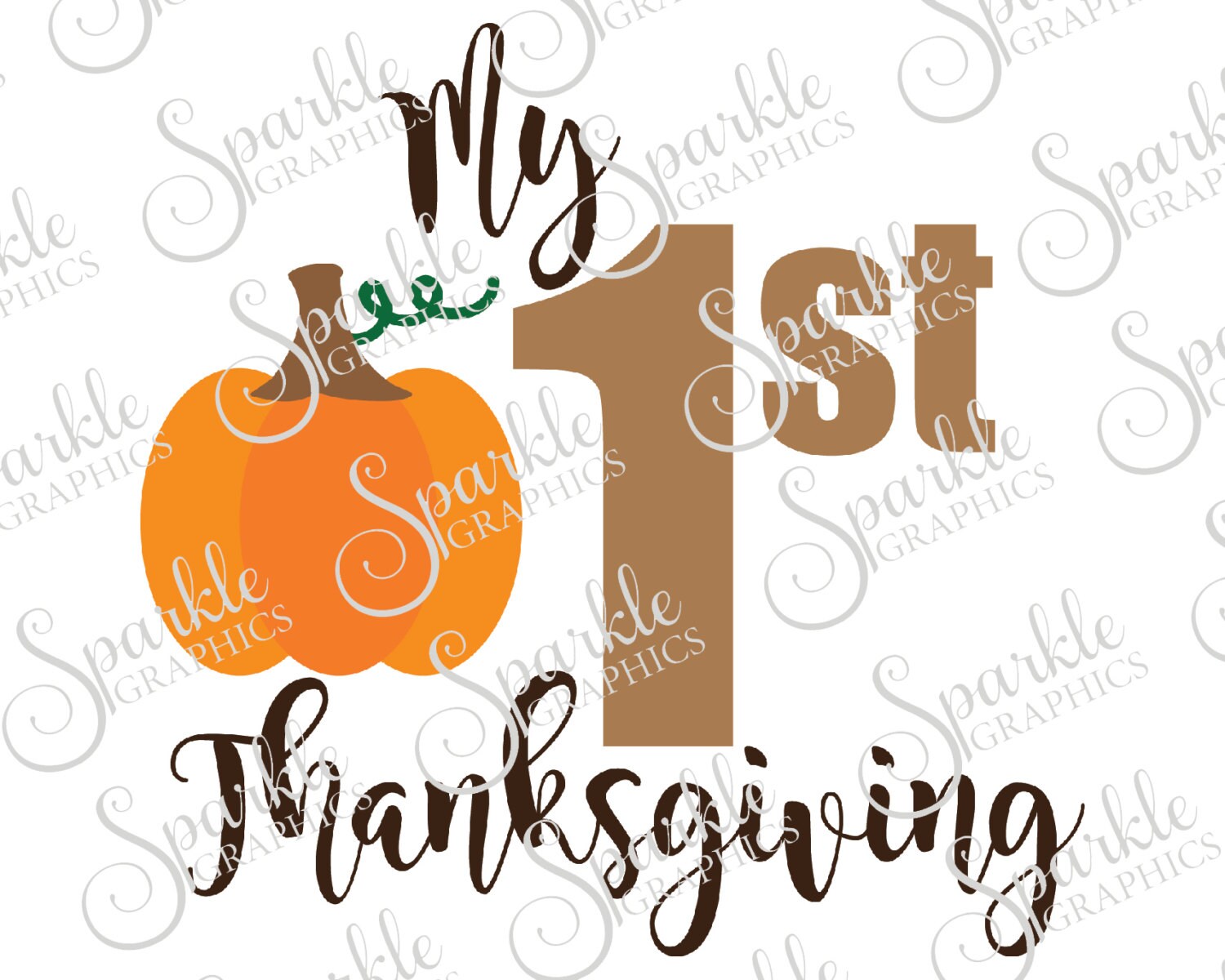 Download My First Thanksgiving Cut File Thanksgiving SVG Kids Baby ...