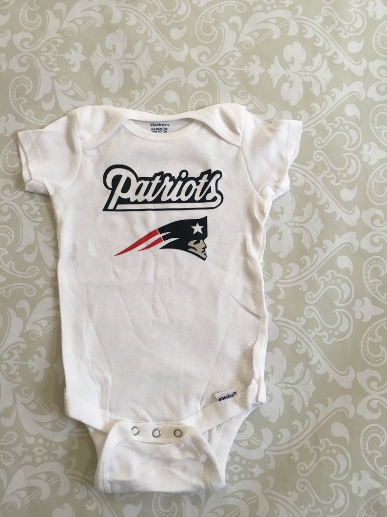 New England Sports Onsies Baby Shower Gift New Baby Gift