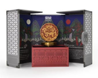 Bouchon de vin royal coréen, bouchon de bouteille de vin du palais Joseon, cadeau du musée coréen, accessoire vin traditionnel coréen, cadeau de pendaison de crémaillère