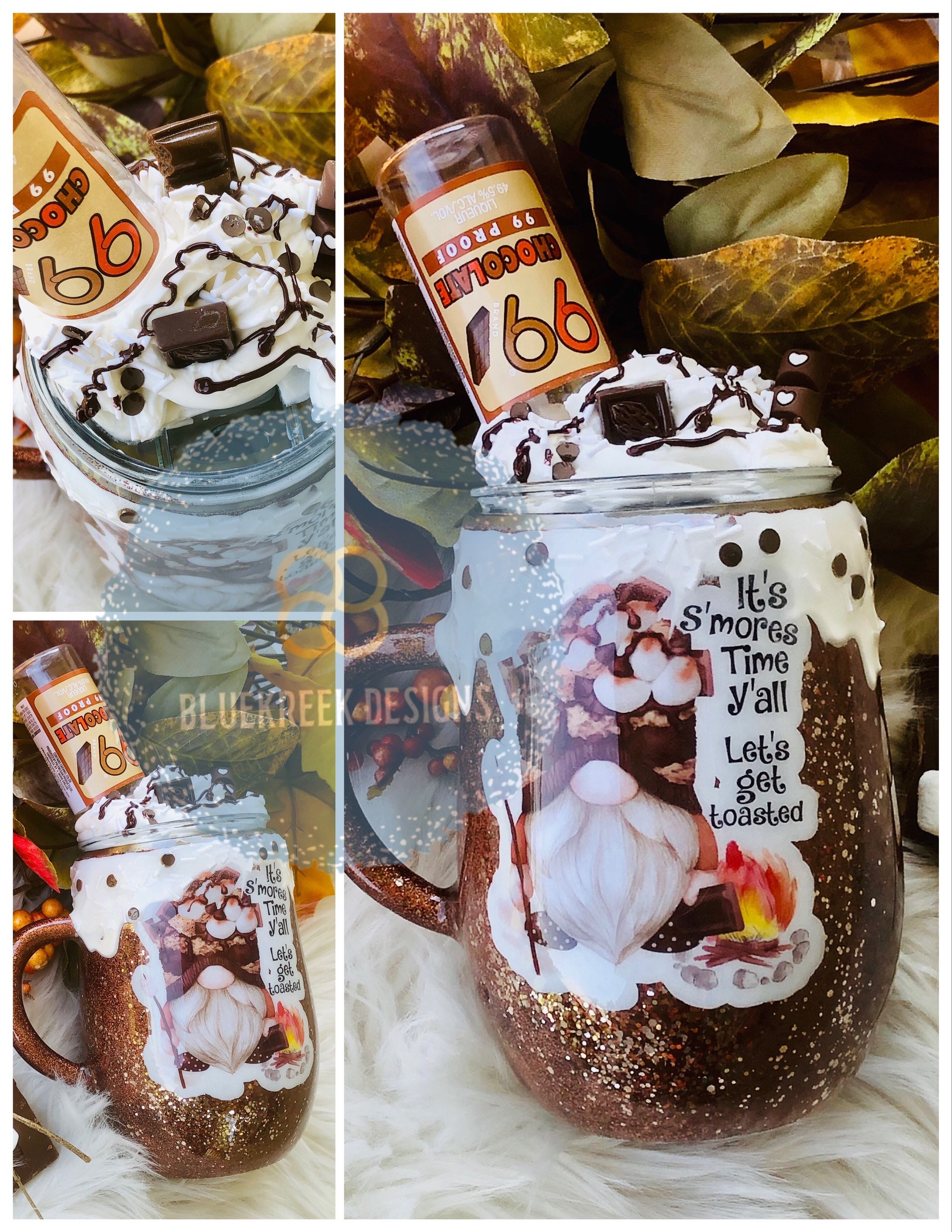 Whimsical Mug Toppers on Instagram: “Spooky Faux Whipped Cream Mug