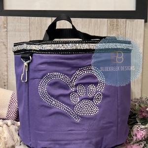 Ringside Personalized Bling Bag Tote Dog Grooming