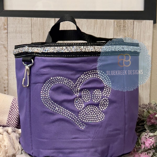 Ringside Personalized Rhinestone Bling Bag Tote Show Dog Grooming