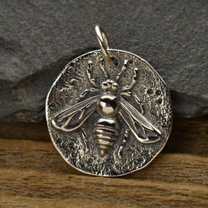 Bee coin necklace hot sale