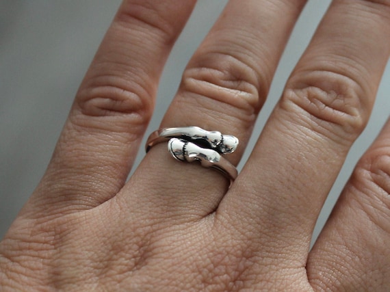 Farrier's Nail Ring in Silver for Horse Lovers – Falabella Jewellery