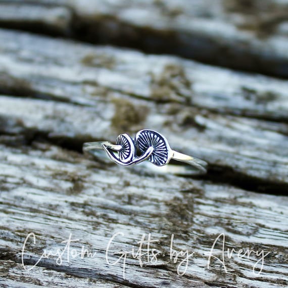 Mushroom ring cheap etsy
