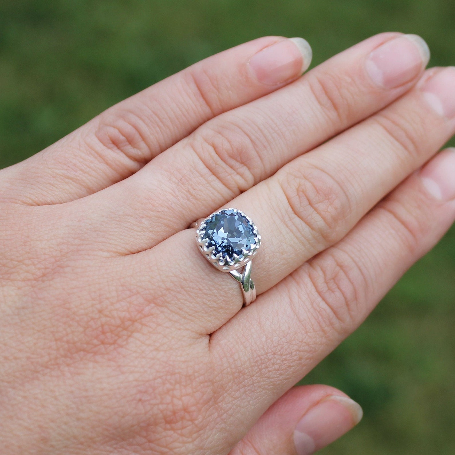 Swarovski topaz ring deals