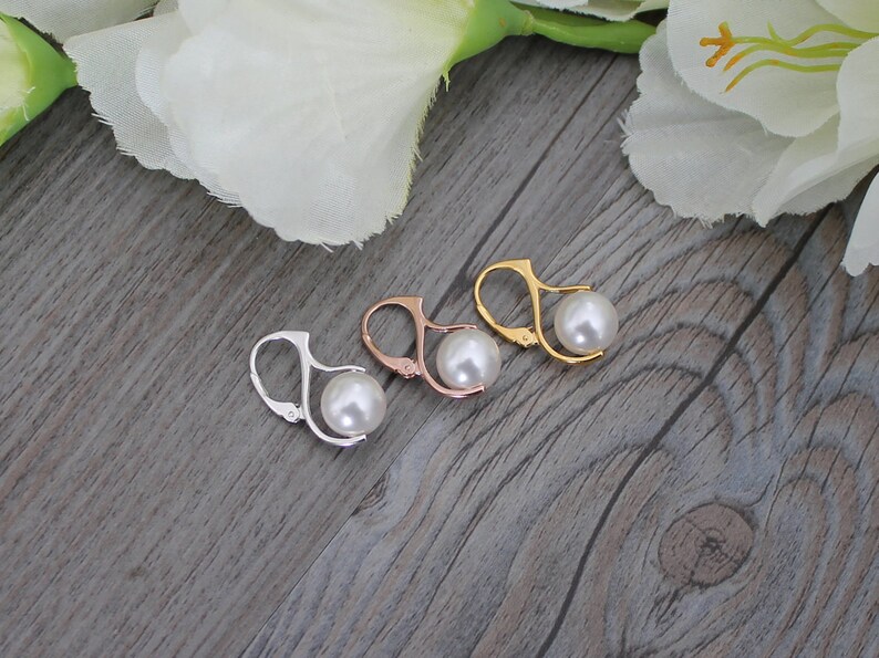 Lever Back Earrings Apatite Gemstone Sterling Silver European Rose Gold 24 Kt Gold Blue Blue Apatite Earrings BOHO