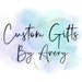 CustomGiftsByAvery store logo