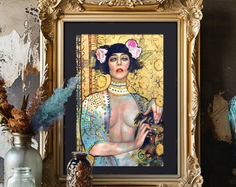 Dr Colleen Darnell - Judith (The Vintage Egyptologist) - Limited Edition Fine Art Print
