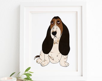 Custom Pet Portrait - Custom Dog Portrait or Custom Cat Portrait Makes the Perfect Gift for Pet Lover, Pet Loss Gift or Pet Memorial Gift