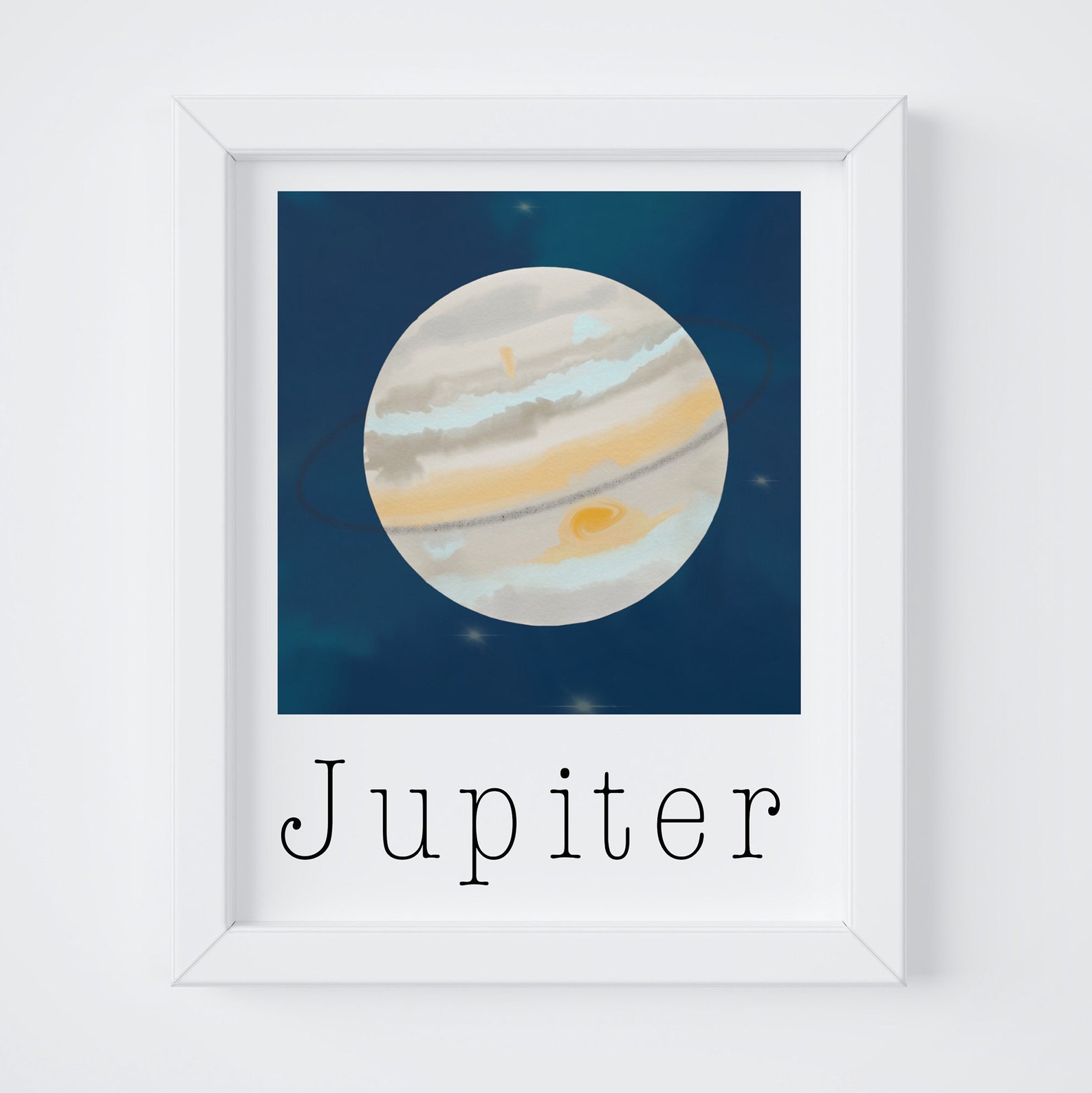 Solar System Nursery Art Set of 9 Prints Space Nursery | Etsy