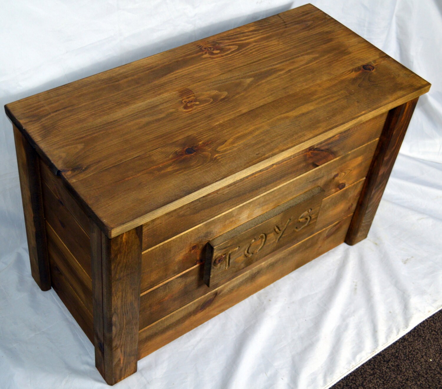 pine toy box
