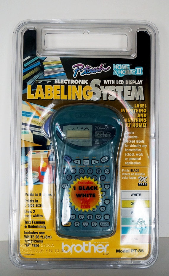 Brother Ptouch Home & Hobby Label Maker Manual