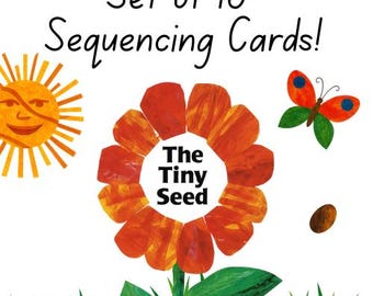The Tiny Seed Set of 16 Story Sequencing Cards
