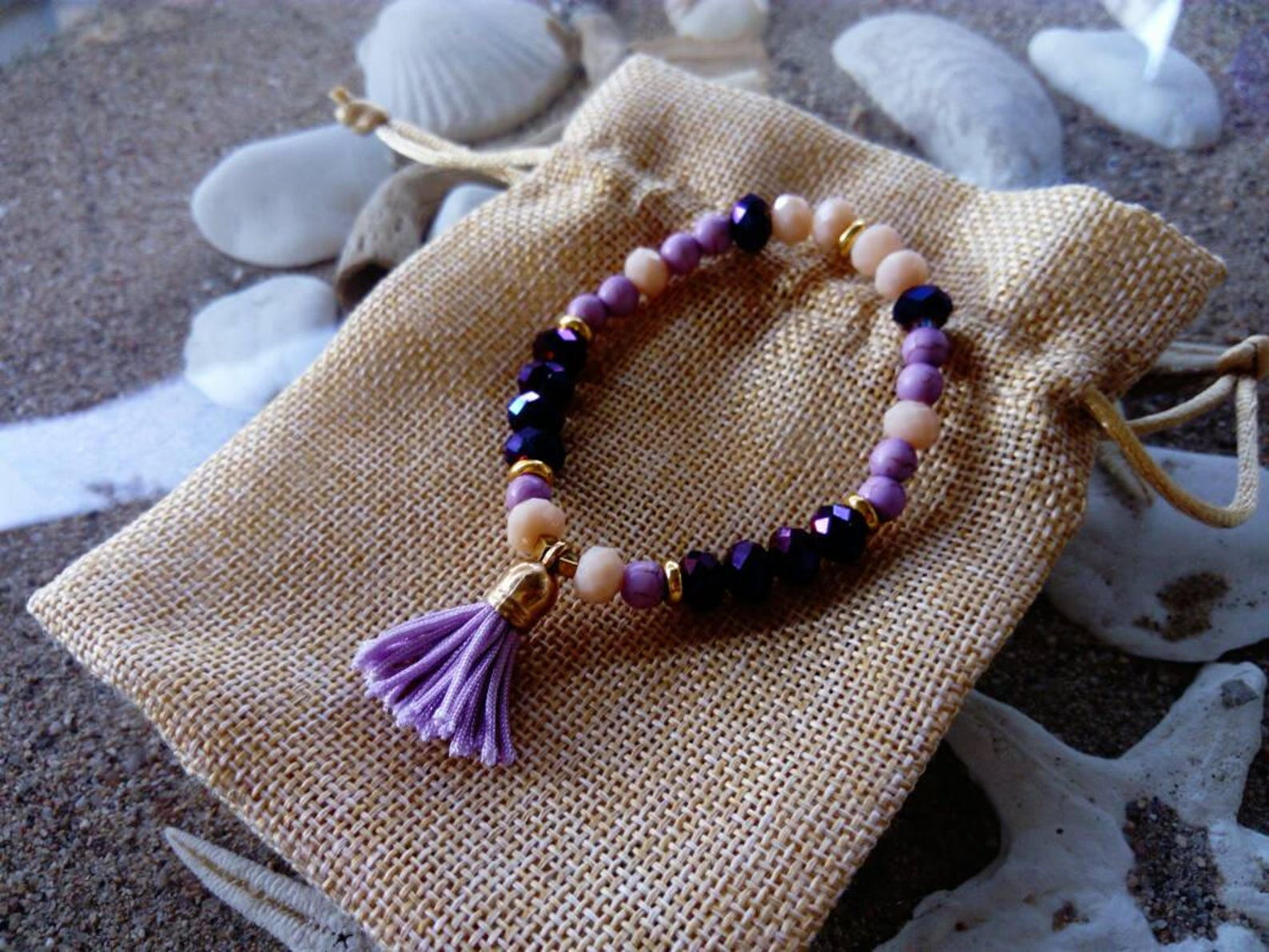 Evil Eye Gold Charm Bracelet for Women Beach Boho Set of 3 | Etsy