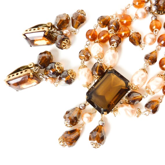 1940s Gemstone Jewelry Set