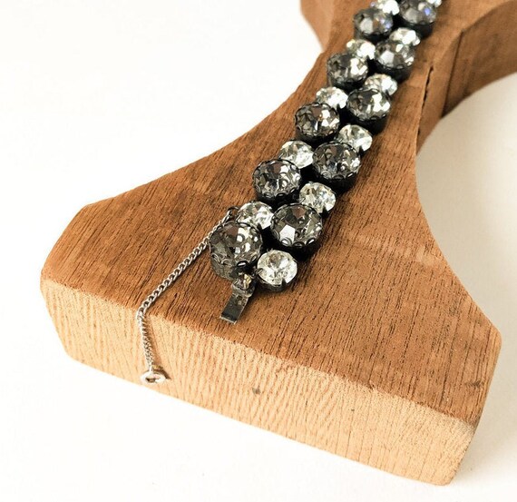 1940s Crystal Rhinestone Bracelet